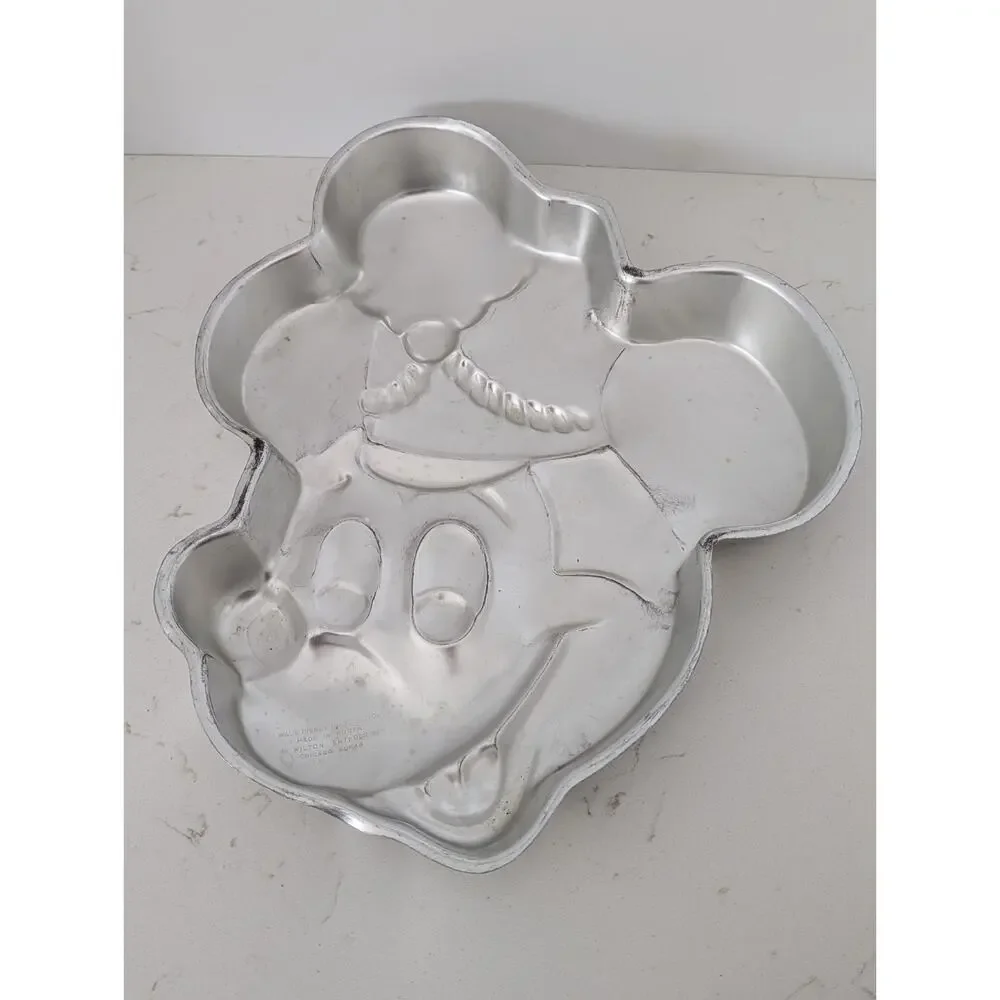 Wilton Walt Disney Mickey Mouse Cake Pan~ Who's The Leader Of The Band?~Vintage